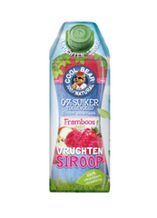 Cool Bear Siroop framboos appel 750 Milliliter