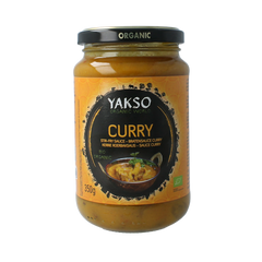 Yakso Curry wok saus bio 350.00 Gram