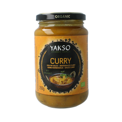 Yakso Curry wok saus bio 350 Gram