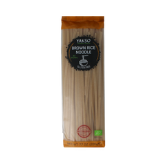 Yakso Rice noodle bruin bio 220.00 Gram
