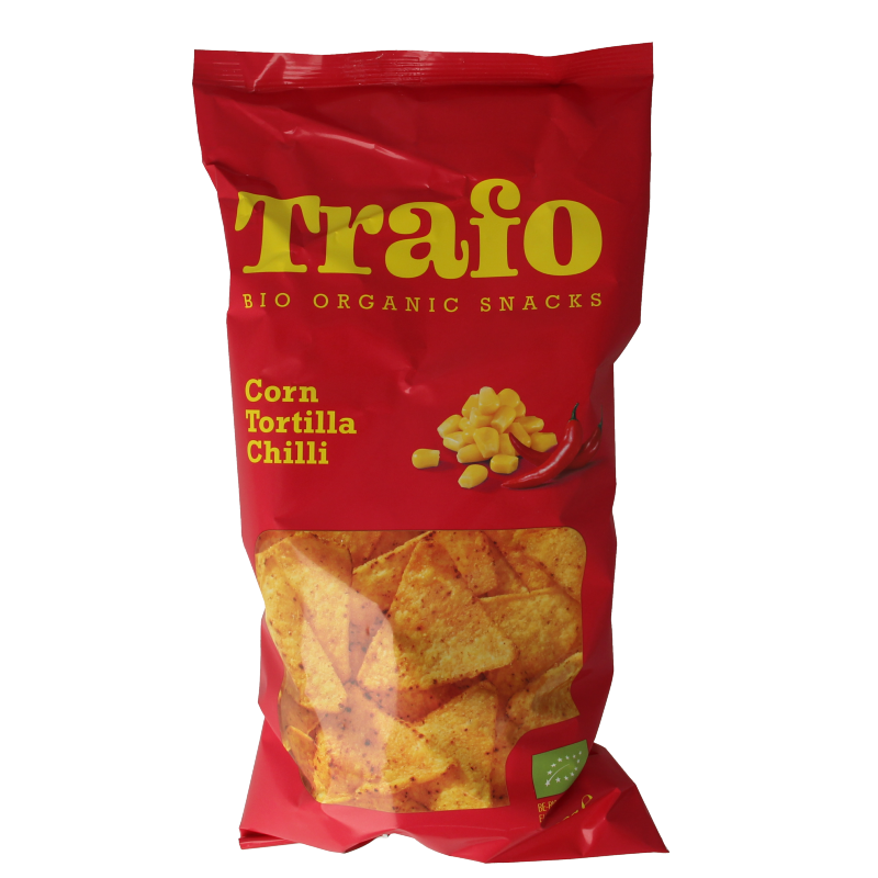Trafo Tortilla chips chili bio 200 Gram