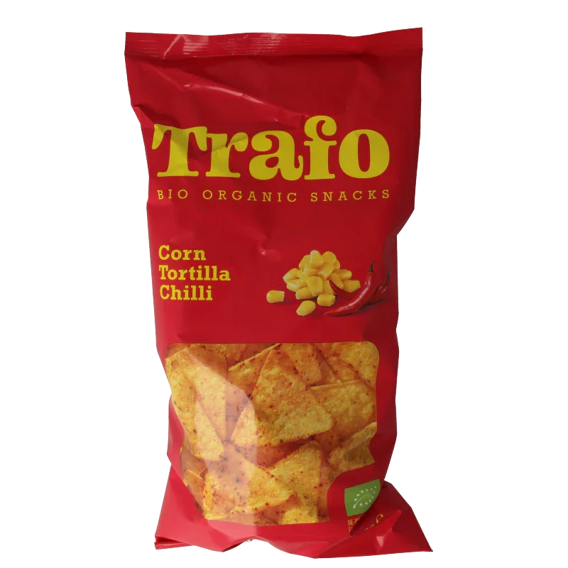Trafo Tortilla chips chili bio 200 Gram