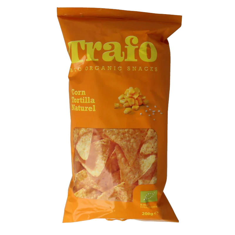 Trafo Tortilla chips naturel bio 200 Gram