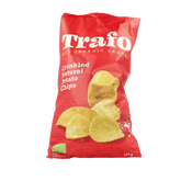 Trafo Ribbelchips gezouten bio 125 Gram