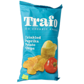 Trafo Ribbelchips paprika bio 125.00 Gram