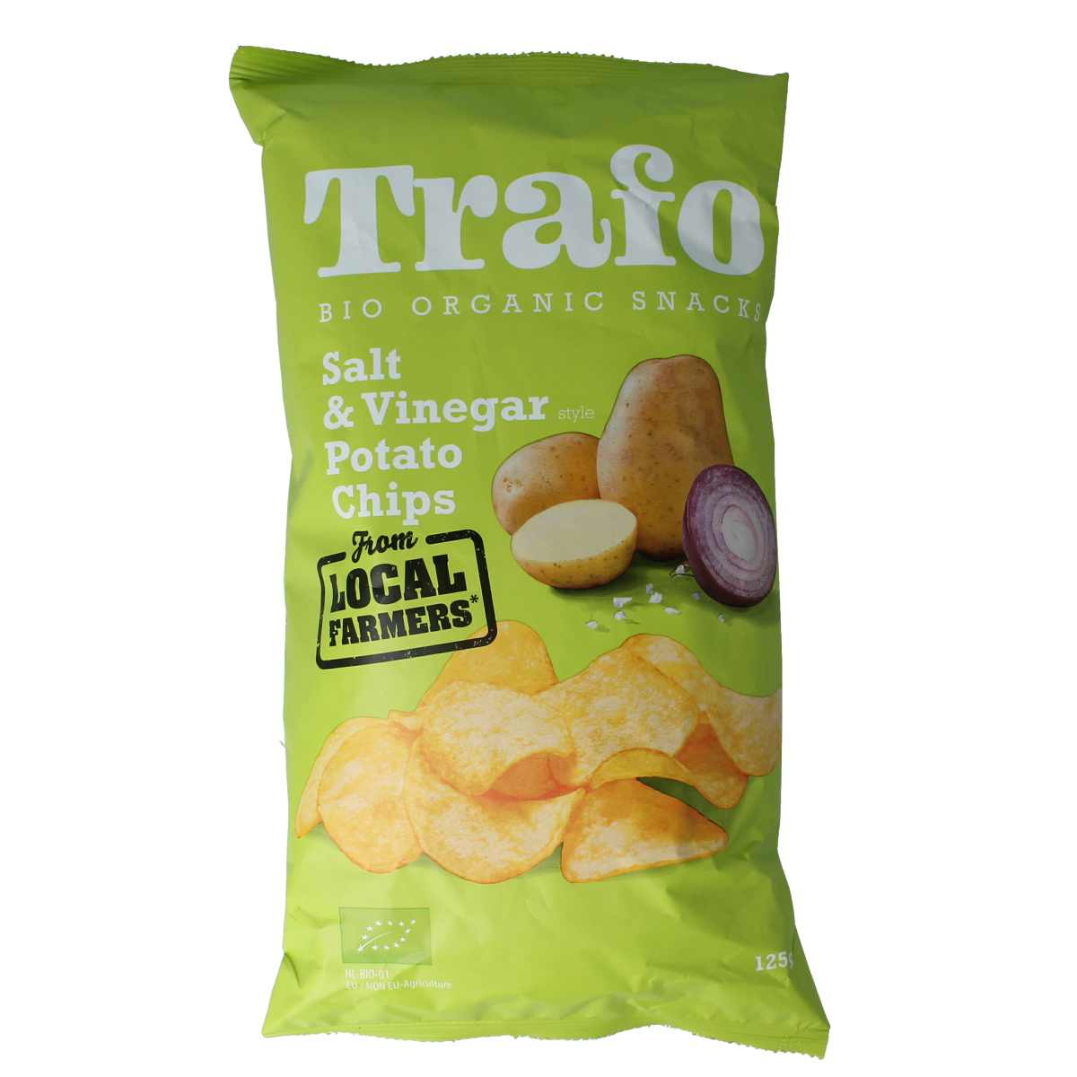 Trafo Chips handcooked salt & vinegar bio 125.00 Gram