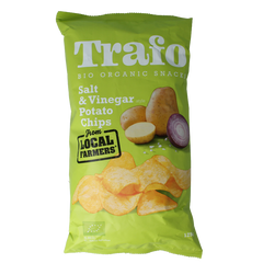 Trafo Chips handcooked salt & vinegar bio 125 Gram