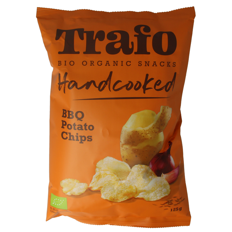 Trafo Chips handcooked barbecue bio 125 Gram