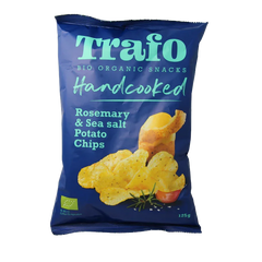 Trafo Chips handcooked rozemarijn himalaya zout bio 125.00 Gram