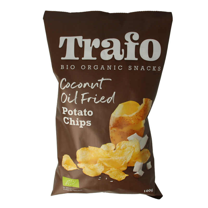 Trafo Chips kokosolie gebakken bio 100 Gram