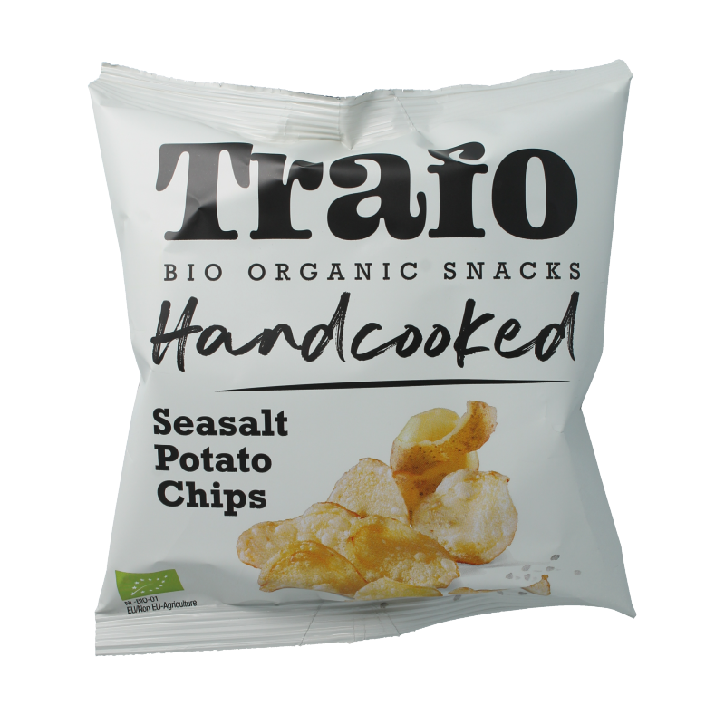 Trafo Chips handcooked zout bio 40 Gram