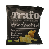 Trafo Chips handcooked zout en peper bio 40 Gram
