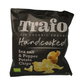Trafo Chips handcooked zout en peper bio 40 Gram