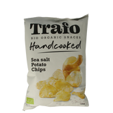 Trafo Chips handcooked zeezout bio 125.00 Gram