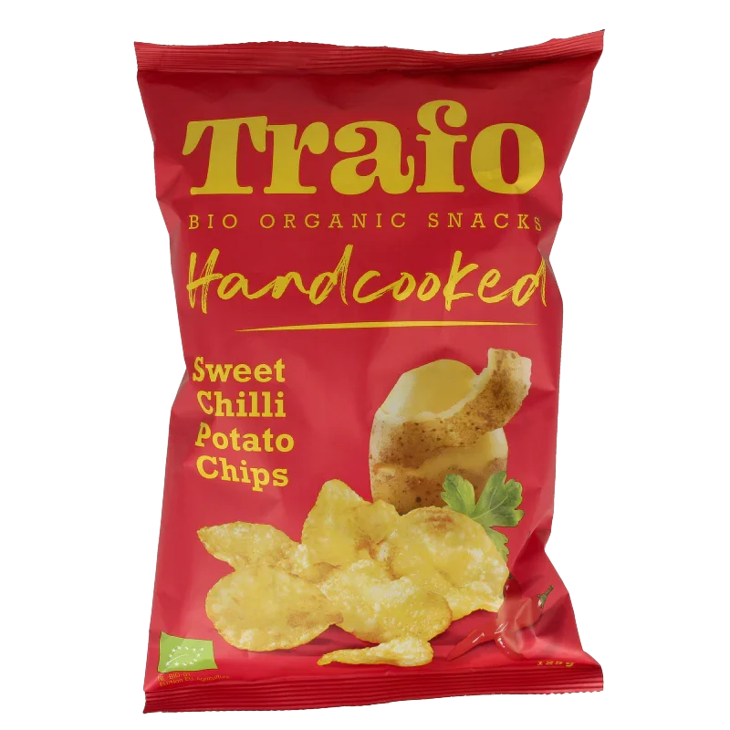Trafo Chips handcooked sweet chili bio 125 Gram