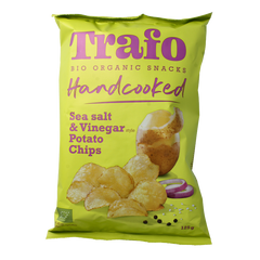 Trafo Chips handcooked salt & vineger bio 125 Gram