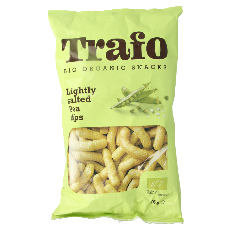Trafo Pea / erwten flips bio 75 Gram