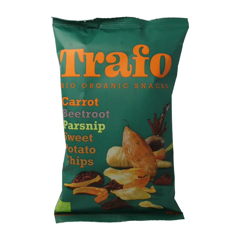 Trafo Groente chips bio 100 Gram