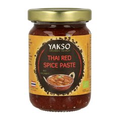 Yakso Thai red curry paste (bumbu bali) bio 100 Gram