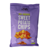 Trafo Chips zoete aardappel bio 80 Gram