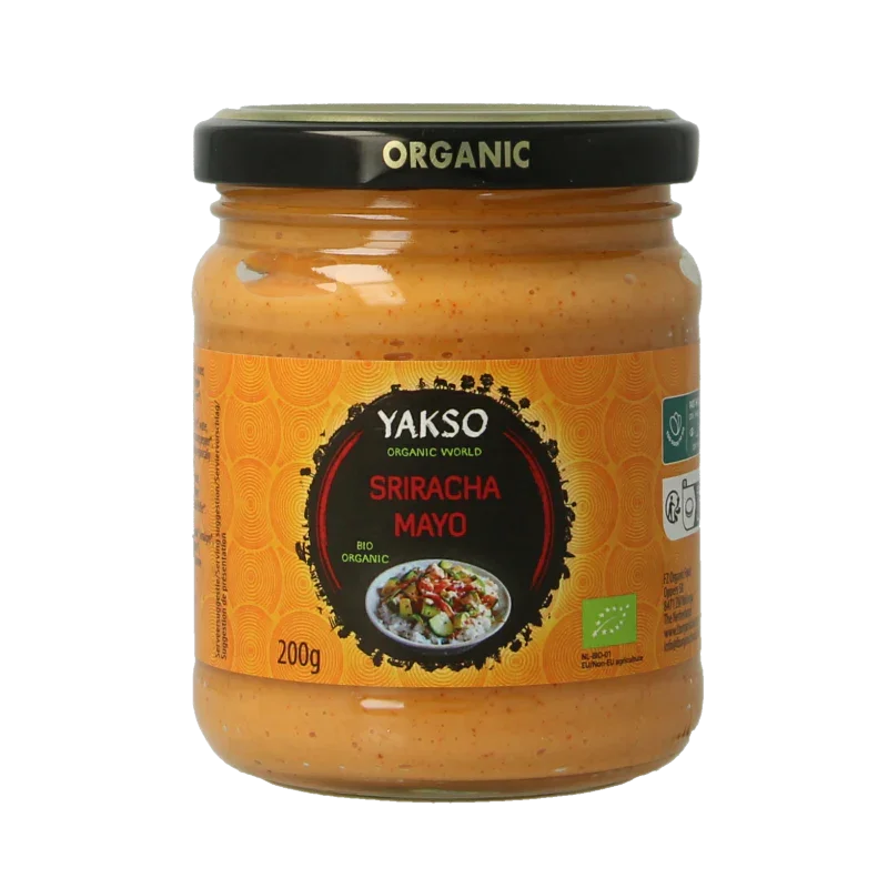 Yakso Sriracha mayonaise bio 200 Gram
