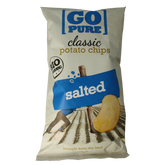 Go Pure Chips naturel gezouten bio 125.00 Gram