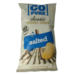 Go Pure Chips naturel gezouten bio 125 Gram