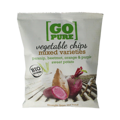 Go Pure Chips groente bio 90 Gram