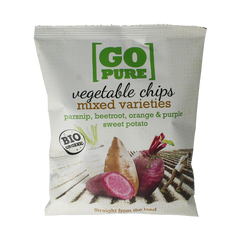 Go Pure Chips groente bio 90.00 Gram