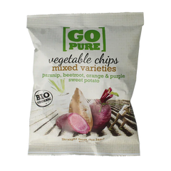 Go Pure Chips groente bio 40 Gram