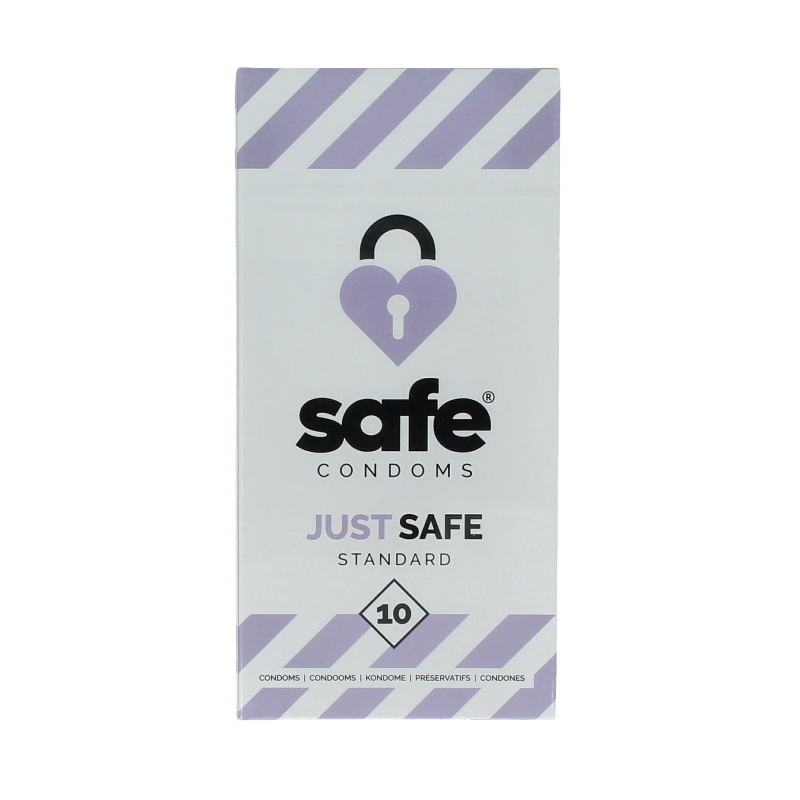 Safe Condooms siliconen glijmiddel 10.00 Stuks