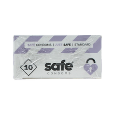 Safe Condooms siliconen glijmiddel 10 Stuks