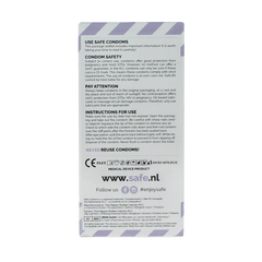 Safe Condooms siliconen glijmiddel 10 Stuks