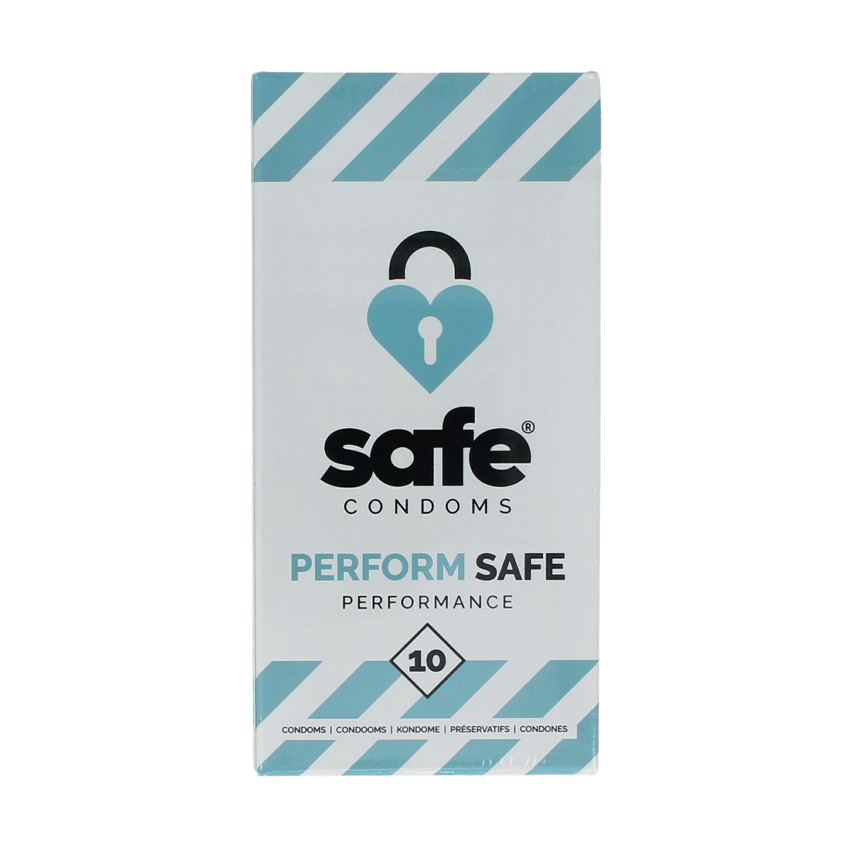 Safe Condooms orgasme vertragend performance 10.00 Stuks