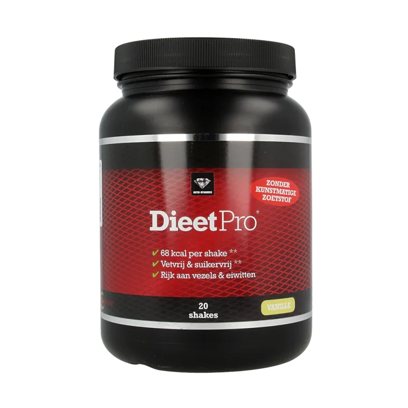 Dieet Pro Stevia vanille 400 Gram