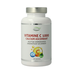 Nutrivian Vitamine C1000 mg calcium ascorbaat 100 Tabletten