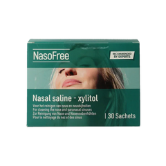 Dos Medical NasoFree nasaal spoelzout 6.5 g xylitol 30 Stuks