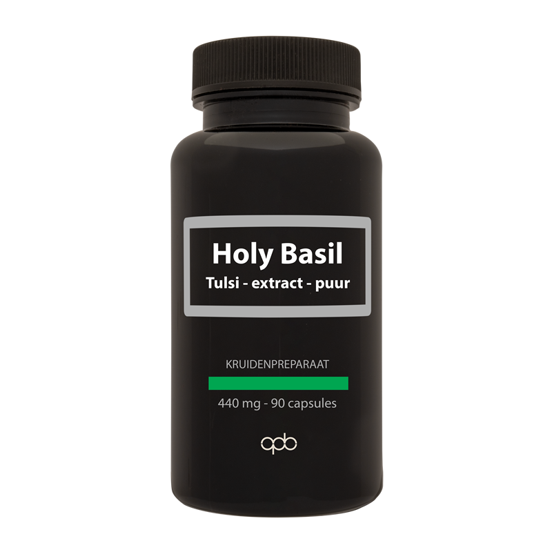 APB Holland Holy basil/tulsi extract puur 440mg 90 Vegetarische capsules