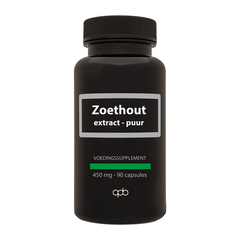 APB Holland Zoethout extract puur 450mg 90 Capsules