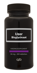 APB Holland IJzer bisglycinaat 500mg 200 Tabletten