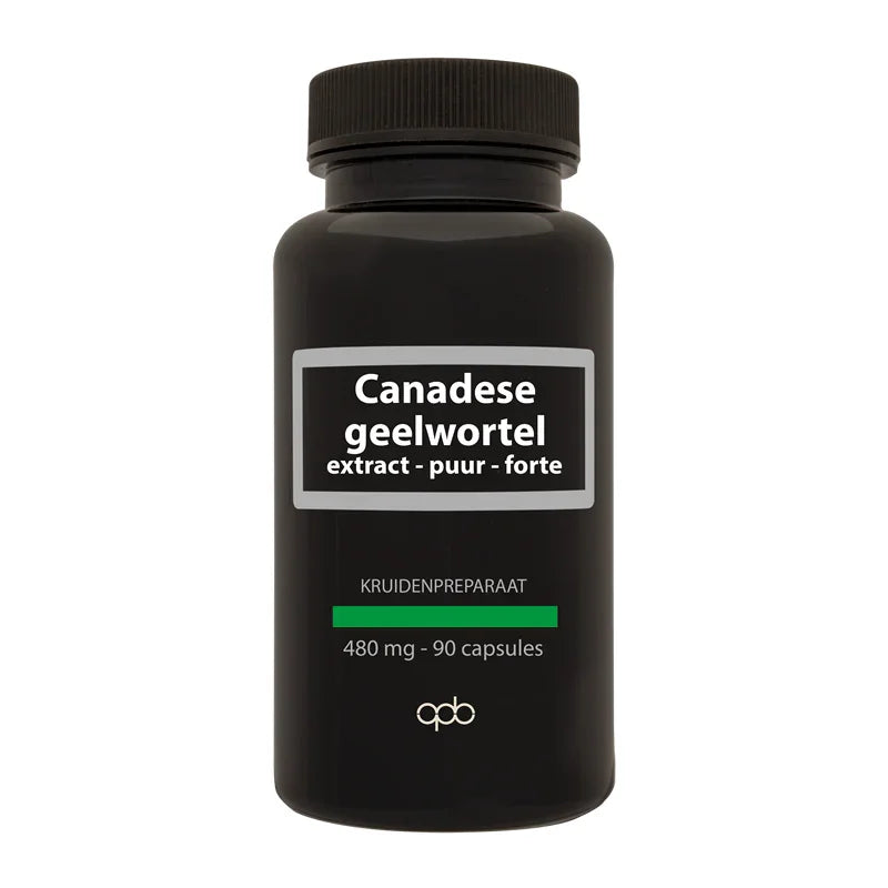 APB Holland Canadese geelwortel extract puur forte 480mg 90 Vegetarische capsules