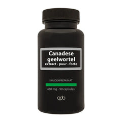APB Holland Canadese geelwortel extract puur forte 480mg 90 Vegetarische capsules