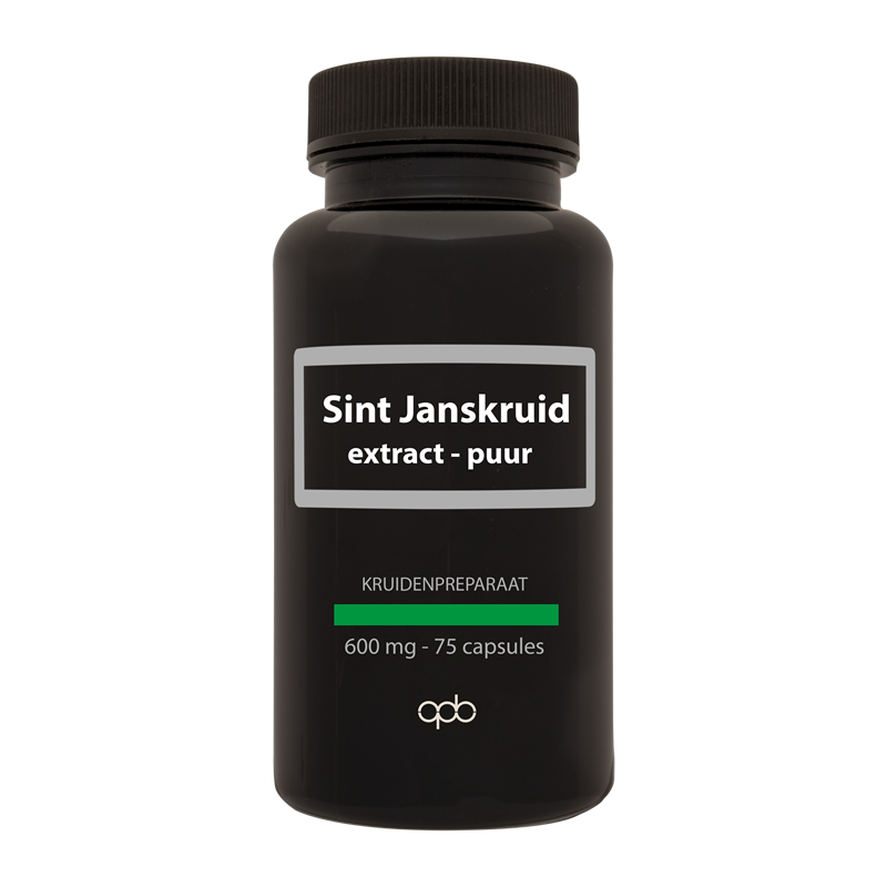 APB Holland Sint janskruid extract puur 600mg 75 Capsules