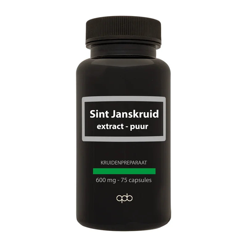 APB Holland Sint janskruid extract puur 600mg 75 Capsules