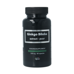 APB Holland Ginkgo biloba extract puur 530mg 60 Capsules