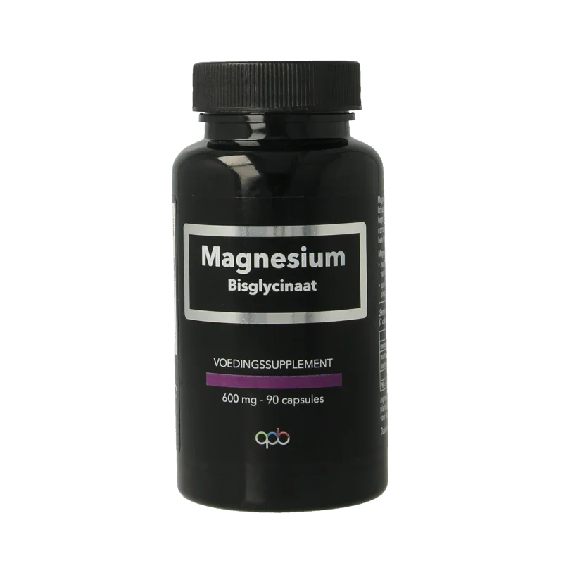 APB Holland Magnesium bisglycinaat puur 600mg 90 Capsules