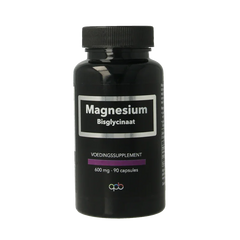 APB Holland Magnesium bisglycinaat puur 600mg 90 Capsules