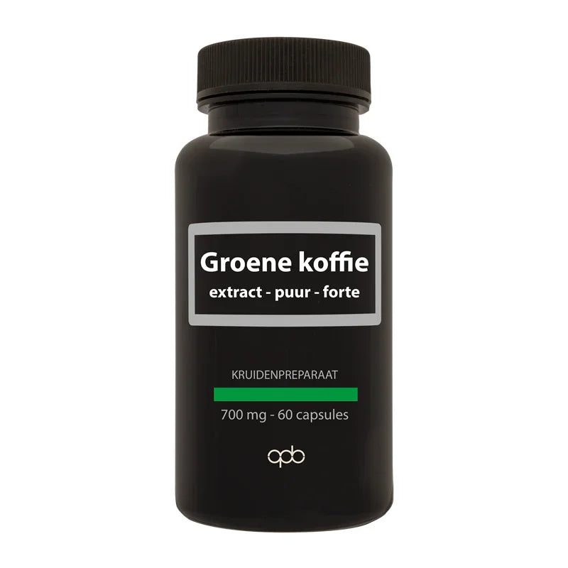 APB Holland Groene koffie extract puur forte 700mg 60 Capsules