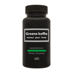 APB Holland Groene koffie extract puur forte 700mg 60 Capsules