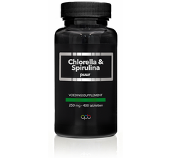 APB Holland Chlorella & spirulina puur 250mg 400 Tabletten